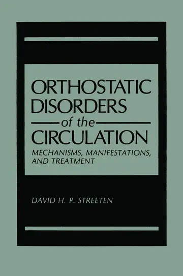 Cover of Orthostatic Disorders of the Circulation