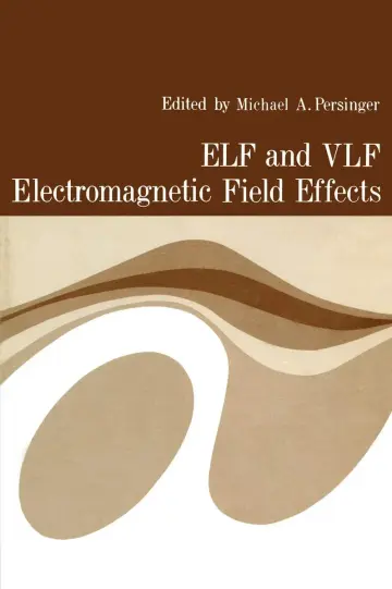Cover of ELF and VLF Electromagnetic Field Effects