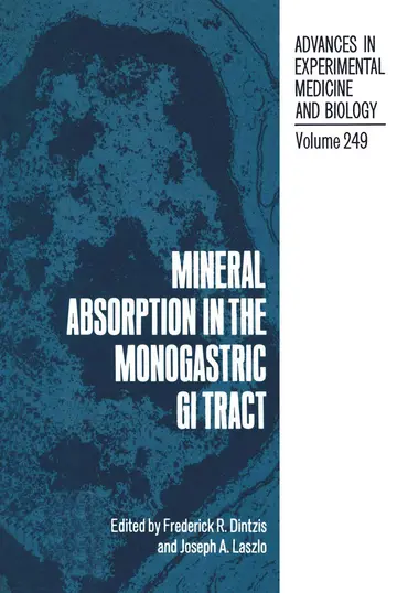 Cover of Mineral Absorption in the Monogastric Gi Tract