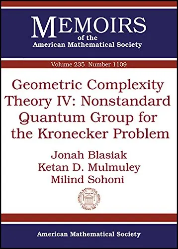 Cover of Geometric Complexity Theory IV