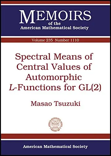 Cover of Spectral Means of Central Values of Automorphic $l$-functions for Gl2