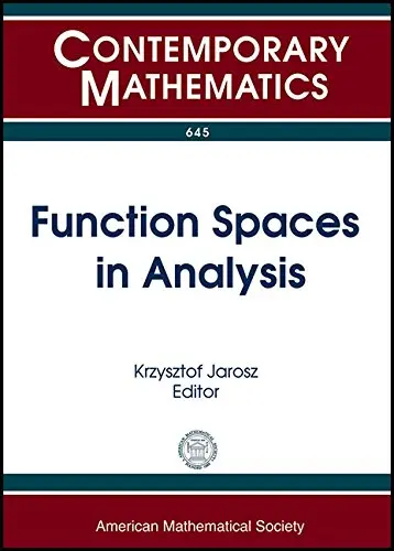 Cover of Function Spaces in Analysis