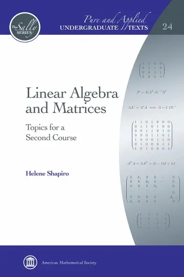 Cover of Linear Algebra and Matrices