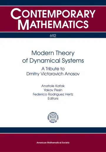 Cover of Modern Theory of Dynamical Systems