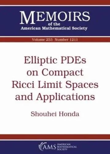 Cover of Elliptic Pdes on Compact Ricci Limit Spaces and Applications