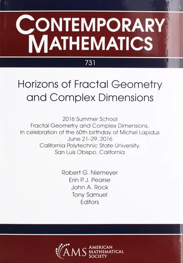 Cover of Horizons of Fractal Geometry and Complex Dimensions
