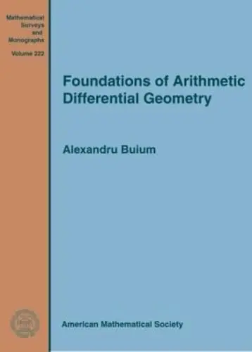 Cover of Foundations of Arithmetic Differential Geometry