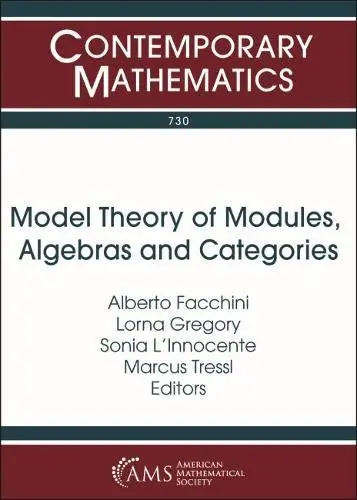 Cover of Model Theory of Modules, Algebras and Categories