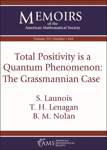 Cover of Total Positivity is a Quantum Phenomenon