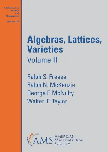 Cover of Algebras, Lattices, Varieties (268)