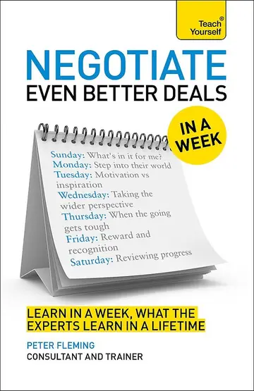 Cover of Negotiate Even Better Deals in a Week