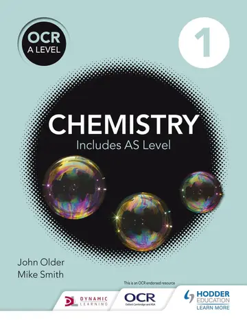 Cover of OCR A level Chemistry Student Book 1