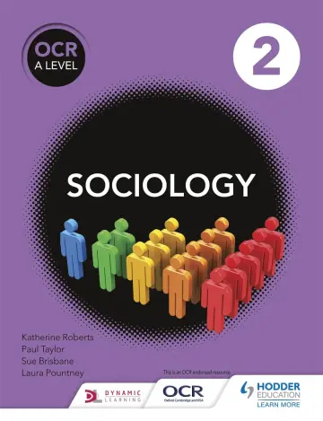 Cover of OCR Sociology for A Level Book 2