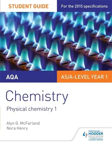 Cover of AQA AS/A Level Year 1 Chemistry Student Guide
