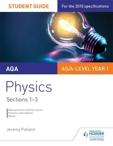 Cover of AQA AS/A Level Year 1 Physics Student Guide