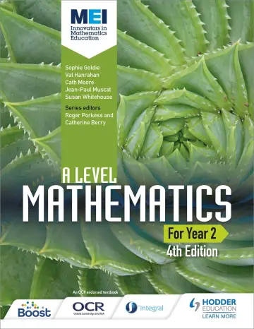 Cover of MEI A Level Mathematics Year 2 4th Edition