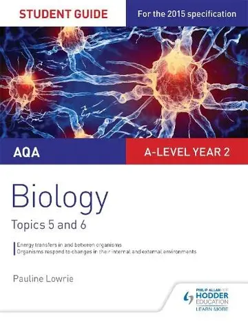 Cover of AQA AS/A-level Year 2 Biology Student Guide