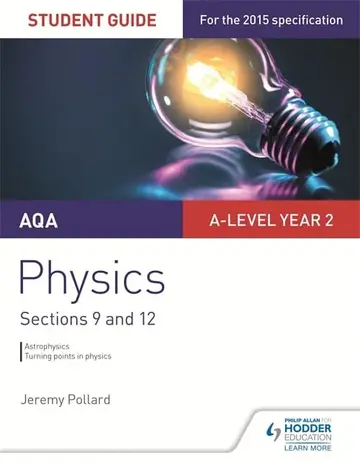 Cover of AQA A-level Year 2 Physics Student Guide