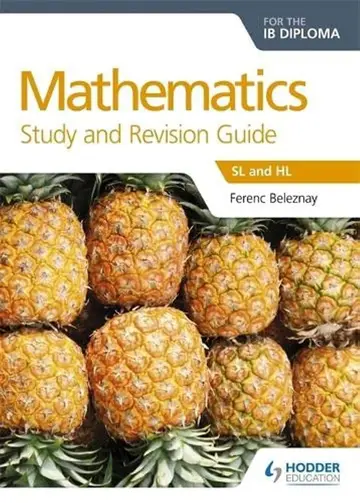 Cover of Mathematics for the IB Diploma Study and Revision Guide