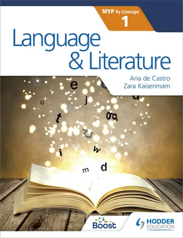 Cover of Language and Literature for the IB MYP 1