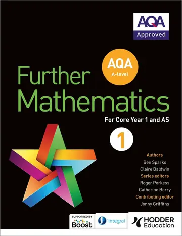 Cover of AQA A Level Further Mathematics Core Year 1