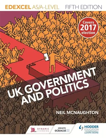 Cover of Edexcel UK Government and Politics for AS/A Level