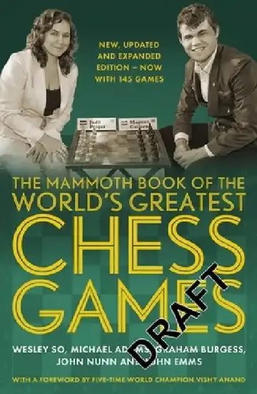 Cover of The Mammoth Book of the World's Greatest Chess Games