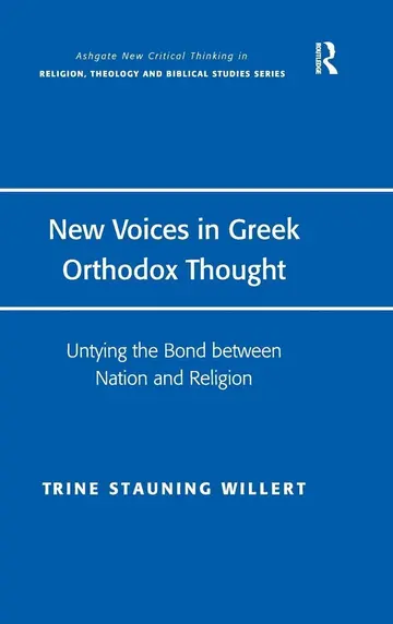 Cover of New Voices in Greek Orthodox Thought