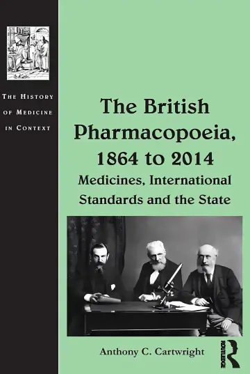Cover of British Pharmacopoeia, 1864 to 2014