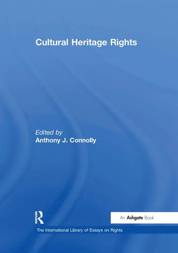 Cover of Cultural Heritage Rights