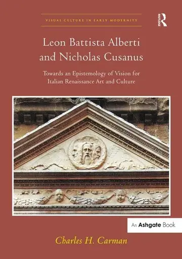 Cover of Leon Battista Alberti and Nicholas Cusanus