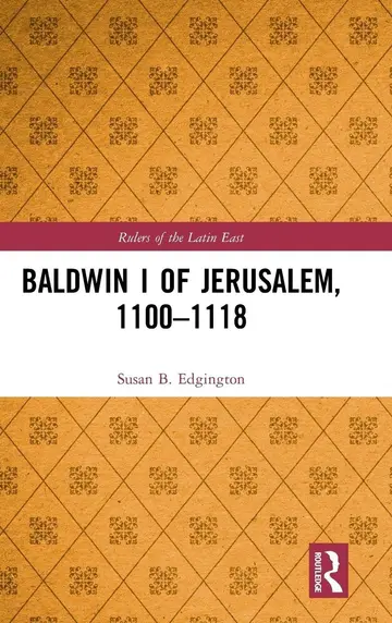 Cover of Baldwin I of Jerusalem, 1100-1118