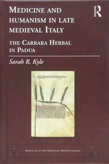 Cover of Medicine and Humanism in Late Medieval Italy