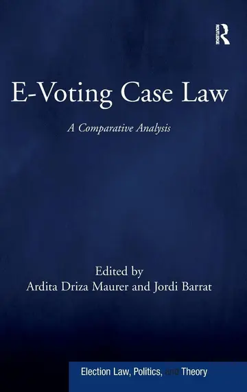 Cover of E-Voting Case Law