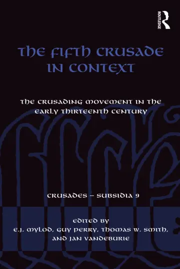 Cover of The Fifth Crusade in Context