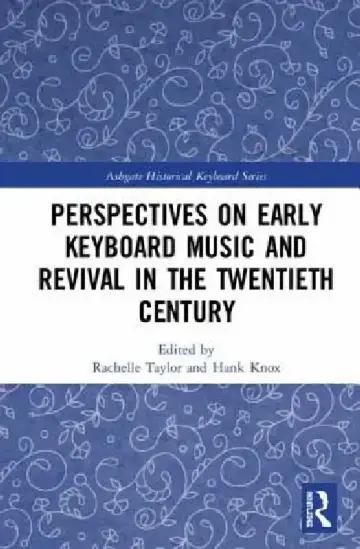 Cover of Perspectives on Early Keyboard Music and Revival in the Twentieth Century