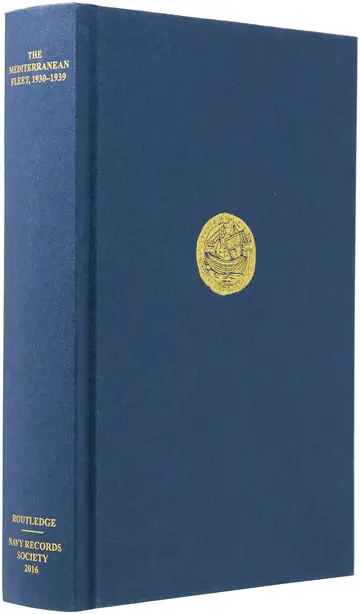 Cover of The Mediterranean Fleet 1930-1939