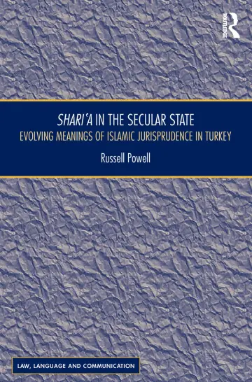 Cover of Shari'a in the Secular State