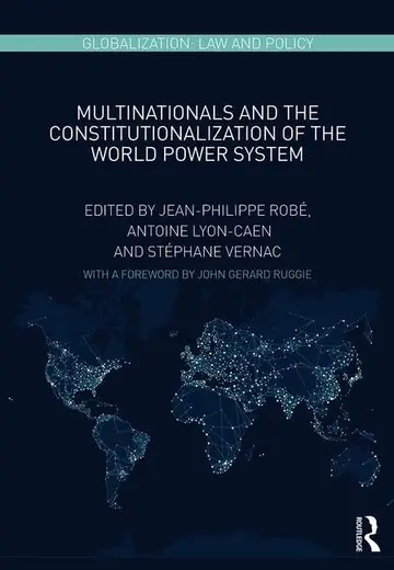Cover of Multinationals and the Constitutionalization of the World Power System