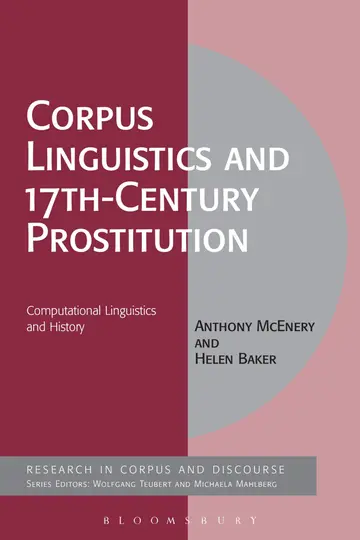 Cover of Corpus Linguistics and 17th-Century Prostitution