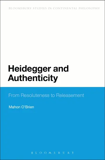 Cover of Heidegger and Authenticity
