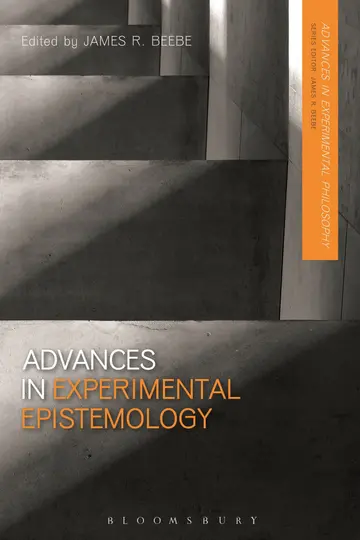 Cover of Advances in Experimental Epistemology