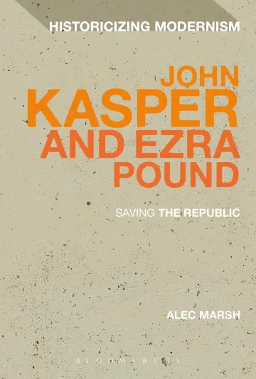 Cover of John Kasper and Ezra Pound
