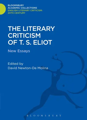 Cover of The Literary Criticism of T.S. Eliot