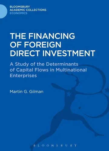 Cover of The Financing of Foreign Direct Investment