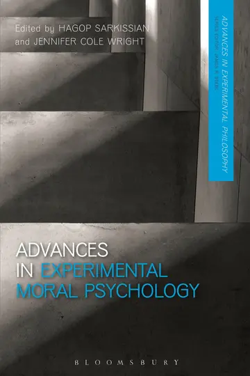 Cover of Advances in Experimental Moral Psychology