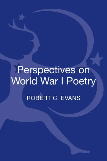 Cover of Perspectives on World War I Poetry