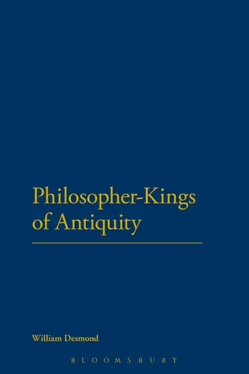 Cover of Philosopher-Kings of Antiquity