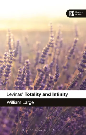 Cover of Levinas' 'Totality and Infinity'