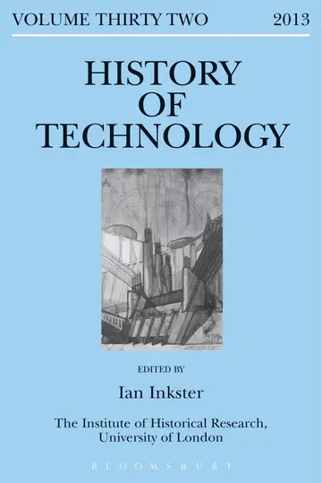 Cover of History of Technology Volume 32